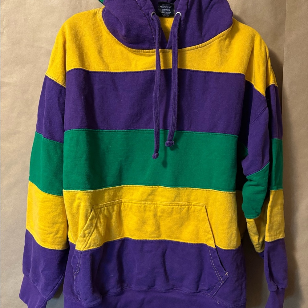 Colorful Striped Hoodie for Men